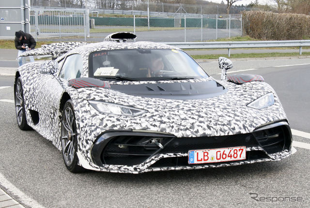 メルセデスAMG One 市販型プロトタイプ(スクープ写真)