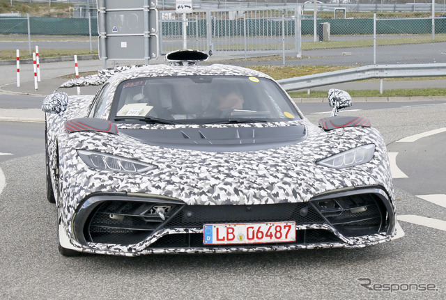 メルセデスAMG One 市販型プロトタイプ(スクープ写真)