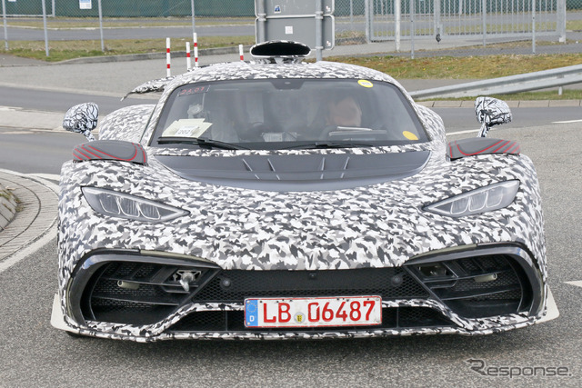 メルセデスAMG One 市販型プロトタイプ(スクープ写真)