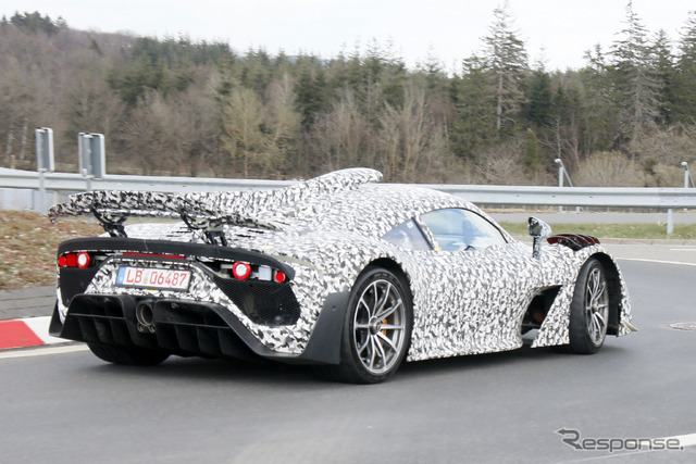 メルセデスAMG One 市販型プロトタイプ(スクープ写真)