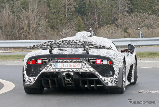 メルセデスAMG One 市販型プロトタイプ(スクープ写真)