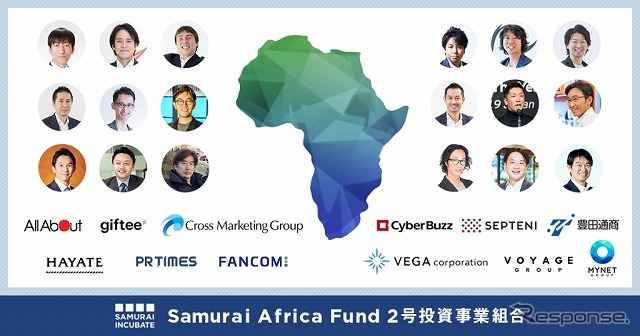 サムライアフリカファンド2号投資事業組合(イメージ)