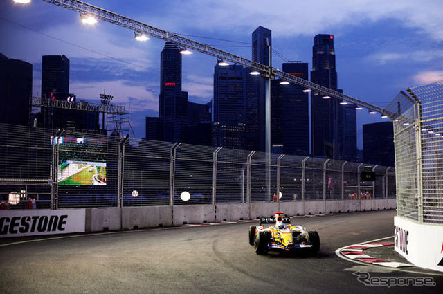 【F1シンガポールGP】サーキットデータ…初めて夜に開催