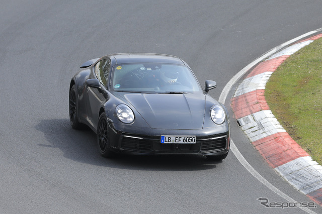 ポルシェ 911 オールラウンドモデル(仮)プロトタイプ(スクープ写真)