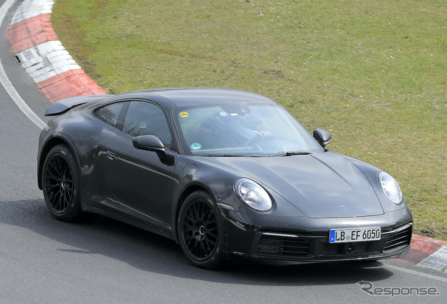 ポルシェ 911 オールラウンドモデル(仮)プロトタイプ(スクープ写真)