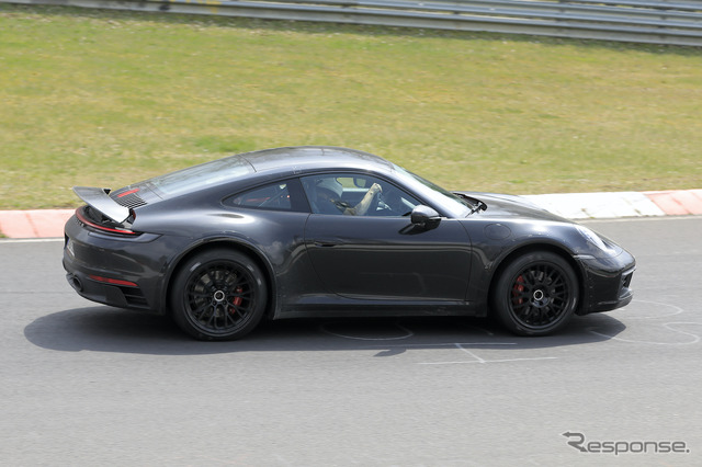 ポルシェ 911 オールラウンドモデル(仮)プロトタイプ(スクープ写真)