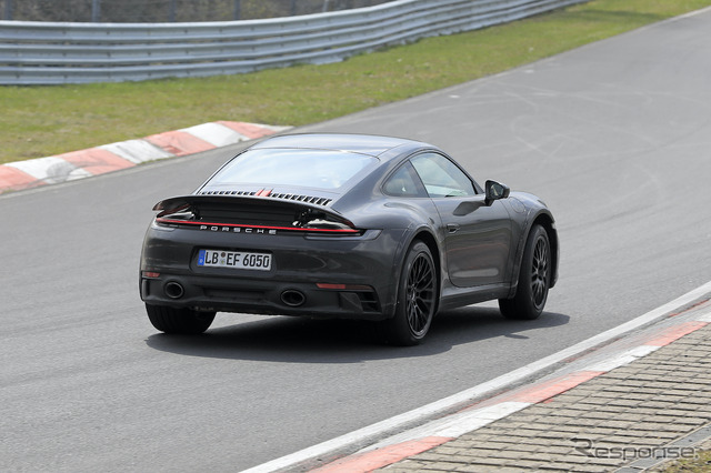 ポルシェ 911 オールラウンドモデル(仮)プロトタイプ(スクープ写真)