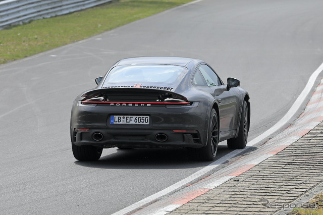 ポルシェ 911 オールラウンドモデル(仮)プロトタイプ(スクープ写真)