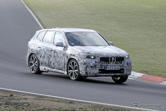 BMW X1 次期型プロトタイプ（スクープ写真）