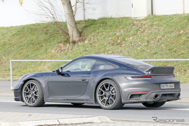ポルシェ 911 スポーツクラシック(仮)スクープ写真