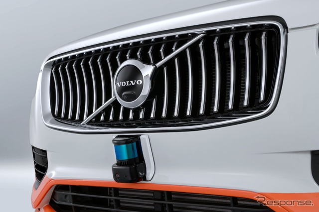 DiDiの自動運転テスト車両(ボルボ XC90 ベース)