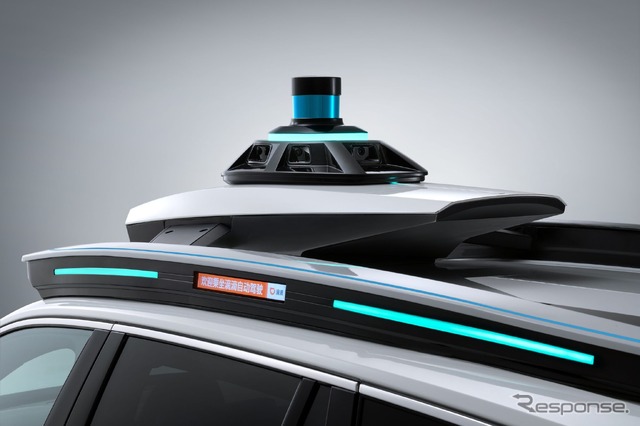 DiDiの自動運転テスト車両(ボルボ XC90 ベース)