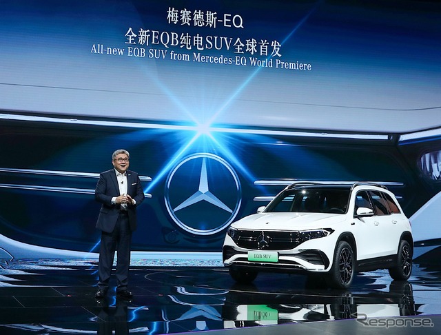 メルセデスベンツ EQB(上海モーターショー2021)