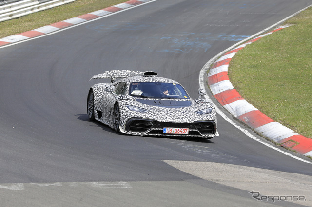 メルセデス AMG One プロトタイプ（スクープ写真）