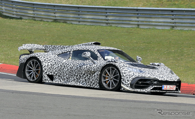 メルセデス AMG One プロトタイプ（スクープ写真）