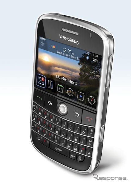 ドコモ、BlackBerry Bold 日本導入