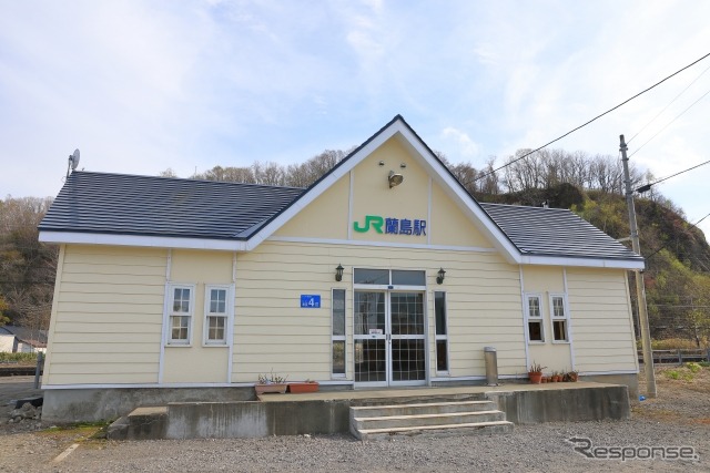 函館本線“山線”：蘭島駅