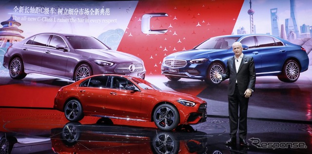 メルセデスベンツ Cクラス L 新型(上海モーターショー2021)
