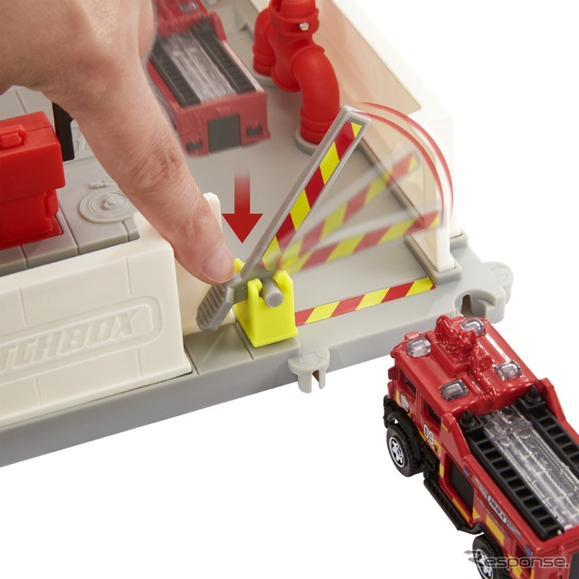「マッチボックス」の消防署セットがついに日本発売---サイレンが鳴る! リアル!