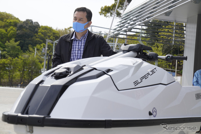 ヤマハの新型マリンジェット『SUPERJET(スーパージェット)』開発者の松本千宏氏