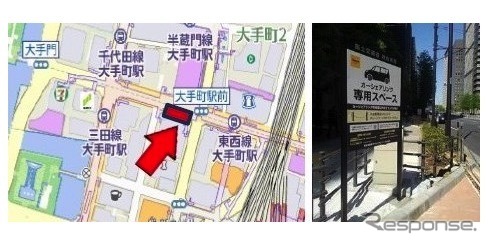 路上ステーション：大手町駅