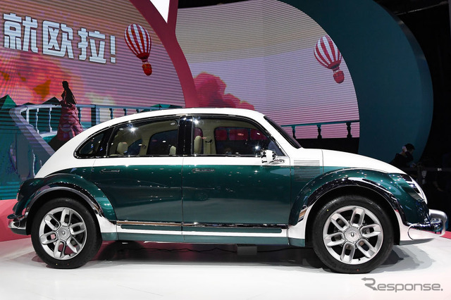 長城汽車ORAの新型EV、パンクキャット(上海モーターショー2021)