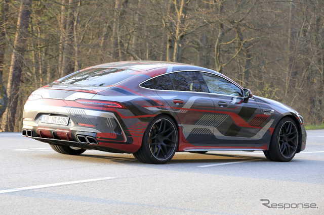 メルセデス AMG GT 73e 4ドア プロトタイプ(スクープ写真)