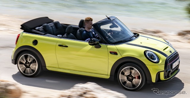 MINI コンバーチブル「ジョンクーパーワークス(JCW)」改良新型