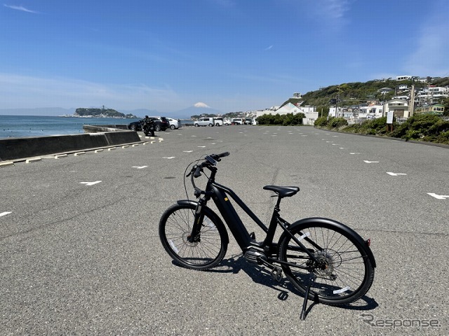 湘南エリアでeバイク「クロード」をのシェアサイクルサービス(イメージ)