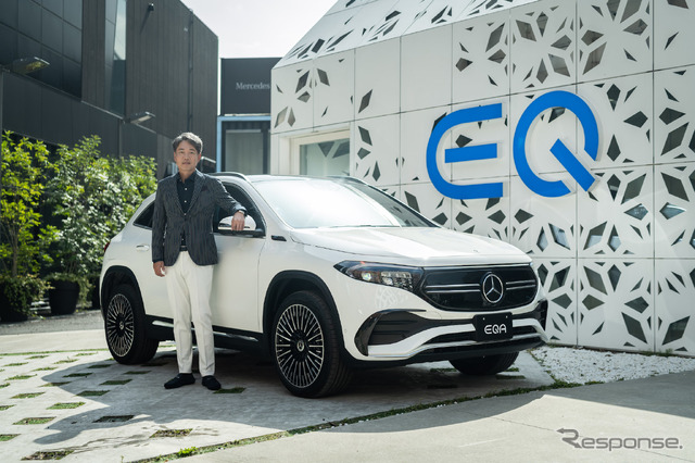 メルセデスベンツの新型EV、EQAとメルセデス・ベンツ日本の上野社長