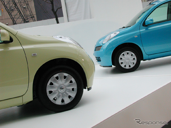 【日産『マーチ』発表】『フィット』『ヴィッツ』はもう古い---次世代4WD