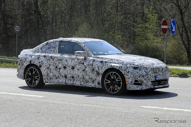 BMW 2シリーズクーペ 次期型プロトタイプ（スクープ写真）