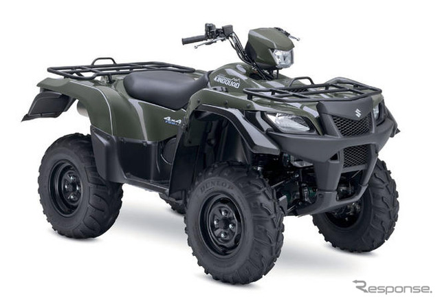 スズキ、欧米向け二輪車の2009年モデル発表---初のATVも投入