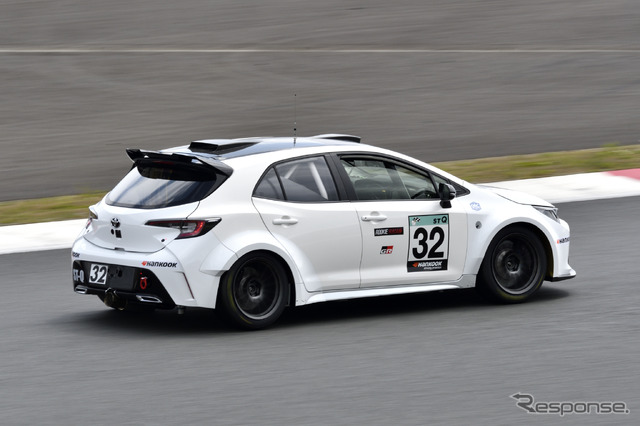 スーパー耐久シリーズに参戦する「水素エンジン」搭載のカローラスポーツ