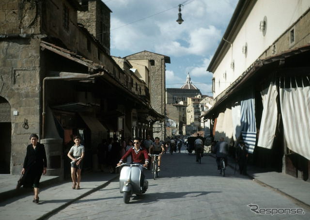 イタリア、フィレンツェ(1948年ごろ)