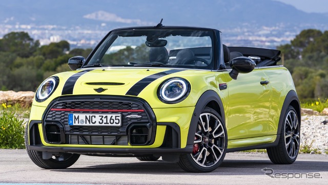 MINI コンバーチブル「ジョンクーパーワークス（JCW）」改良新型