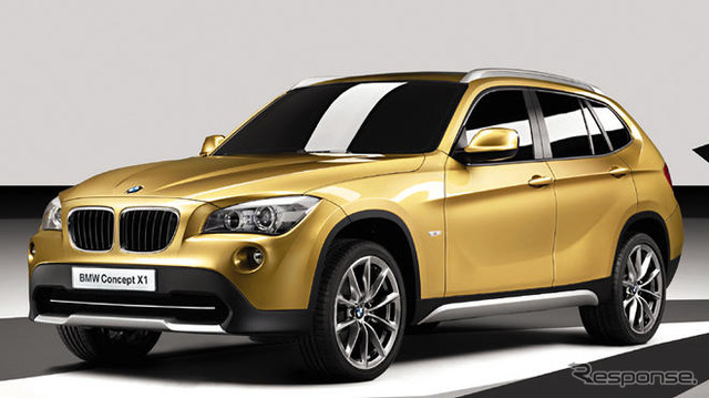 【パリモーターショー08】BMW X1 ベールを脱ぐ