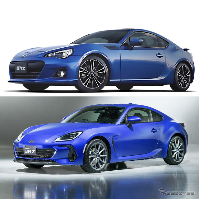 先代(上)&新型BRZ