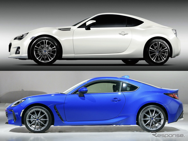 先代(上)&新型BRZ