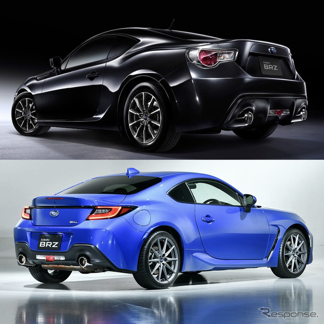先代(上)&新型BRZ