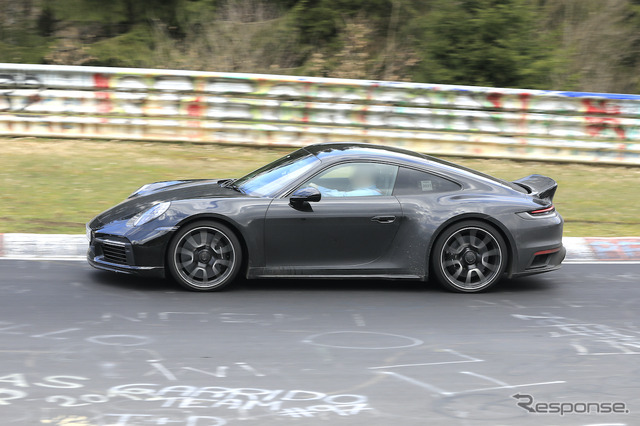 ポルシェ 911 スポーツクラシック プロトタイプ（スクープ写真）