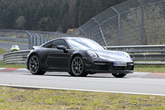 ポルシェ 911 スポーツクラシック プロトタイプ(スクープ写真)