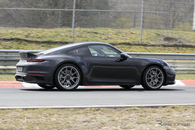 ポルシェ 911 スポーツクラシック プロトタイプ（スクープ写真）