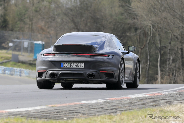 ポルシェ 911 スポーツクラシック プロトタイプ（スクープ写真）