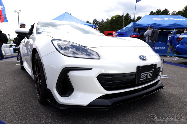 スバルBRZ STIパフォーマンスパーツ装着車