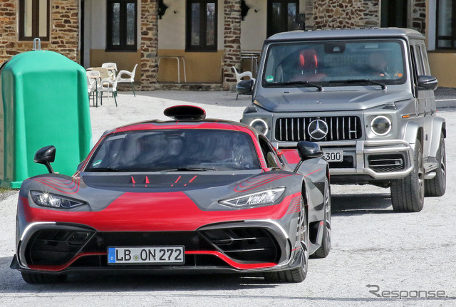メルセデス AMG One 市販型プロトタイプ(スクープ写真)
