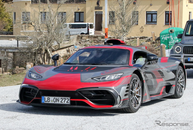メルセデス AMG One 市販型プロトタイプ(スクープ写真)