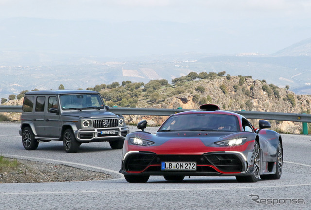 メルセデス AMG One 市販型プロトタイプ(スクープ写真)