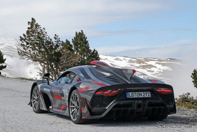 メルセデス AMG One 市販型プロトタイプ(スクープ写真)