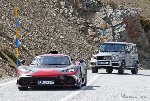 メルセデス AMG One 市販型プロトタイプ(スクープ写真)